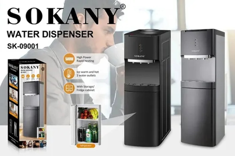 Miniatura 2 de Dispensador De Agua Con Nevera Sokany
